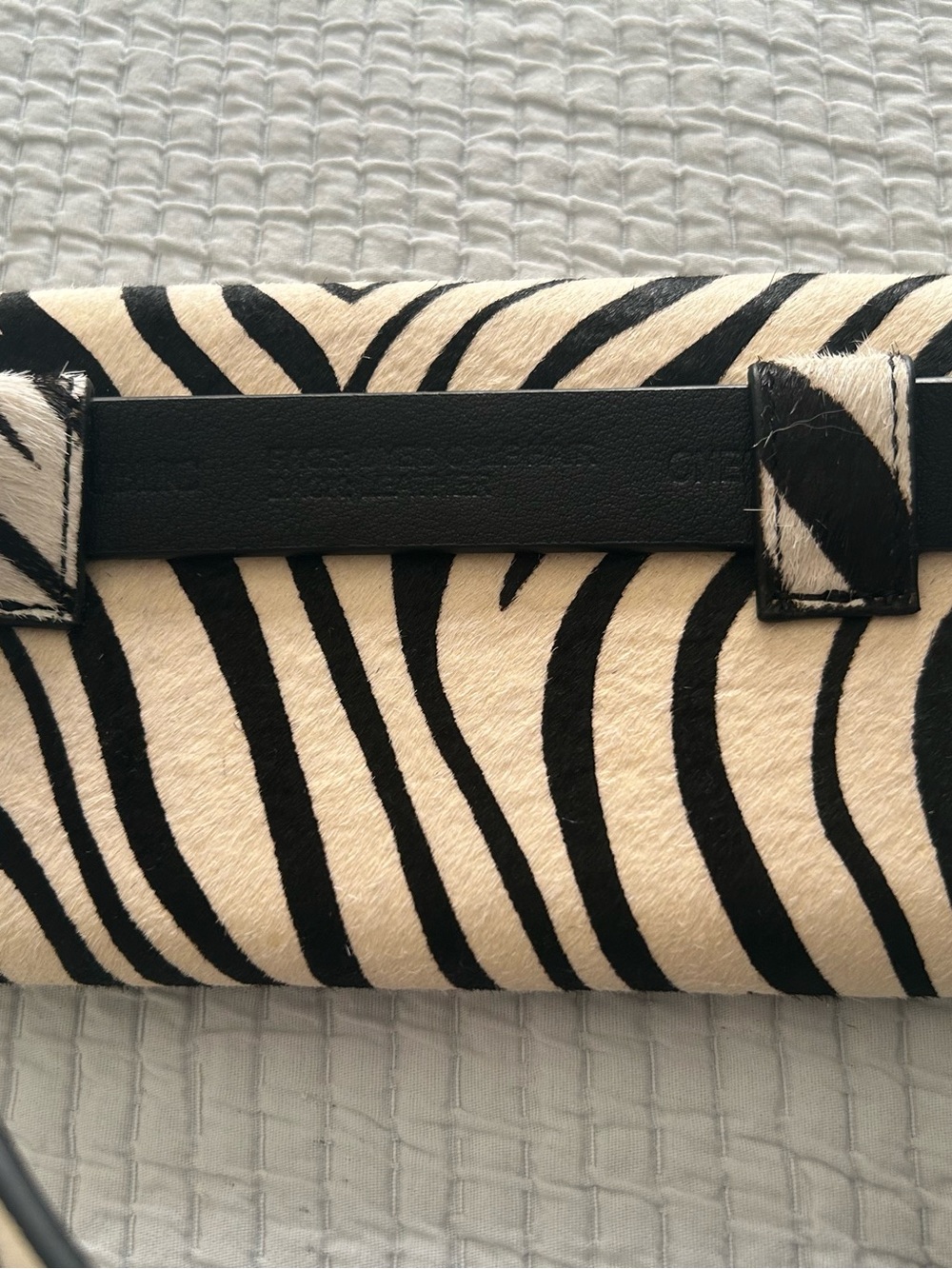 Banana Republic Zebra Haircalf Leather Belt Bag - Picture 4 of 10